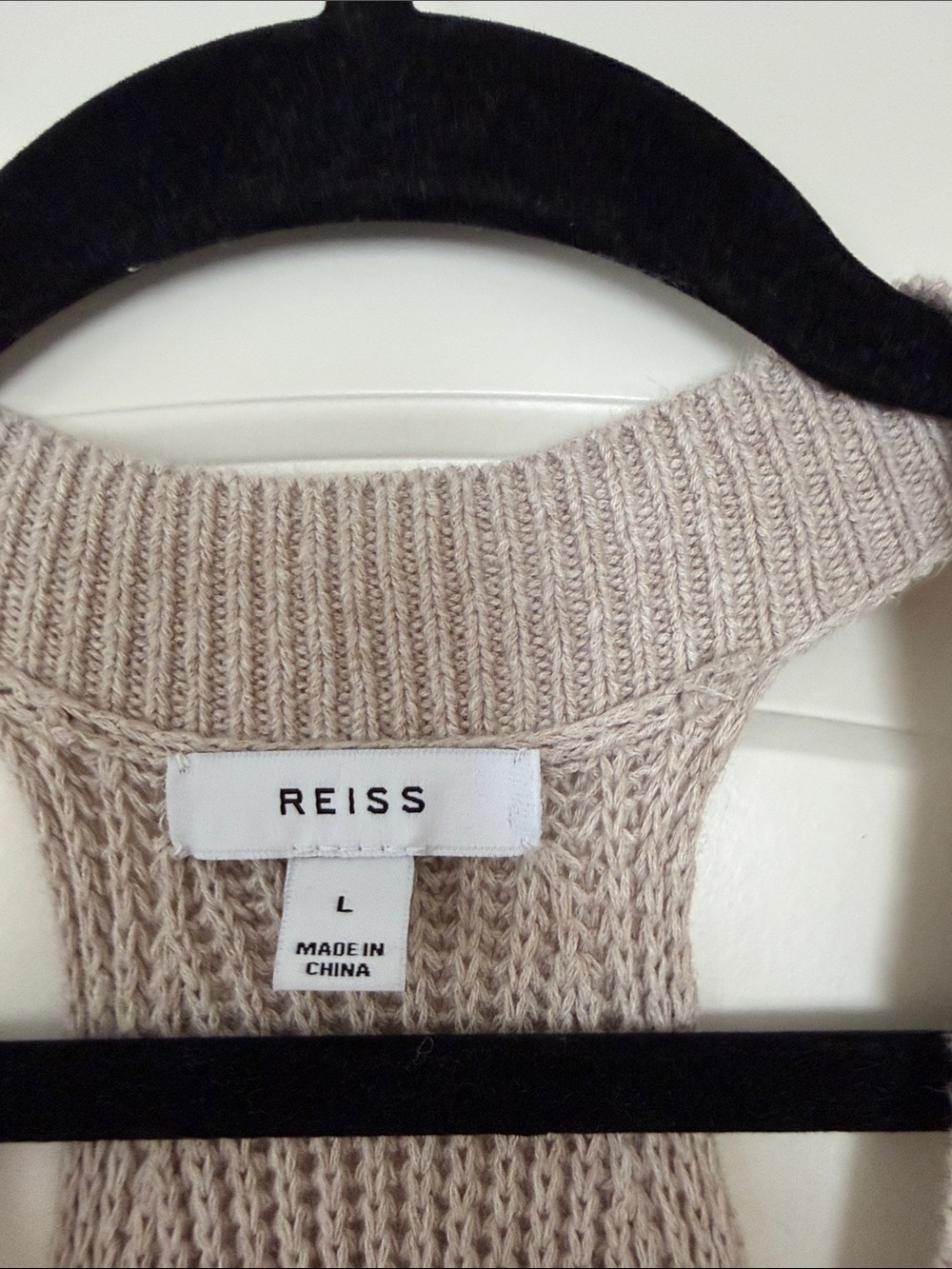 Reiss | (L) Sinead Racerback Ribbed Sweater Vest - Picture 4 of 7